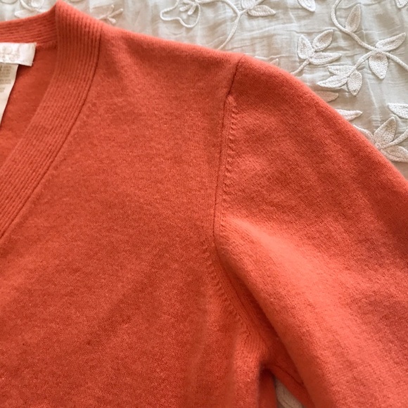 Orange Cashmere Sweater - Picture 5 of 16